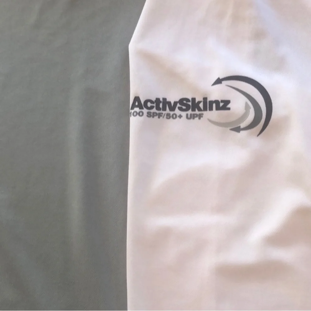 Sun Protection Zone Long Sleeve Rash Guard Long Sleeves Swim‎ Shirt XL